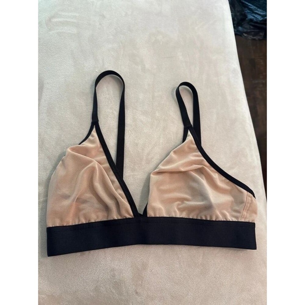 Negative underwear sieve bralette